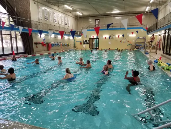 Aquatic Exercise Class at the Two Rivers YMCA