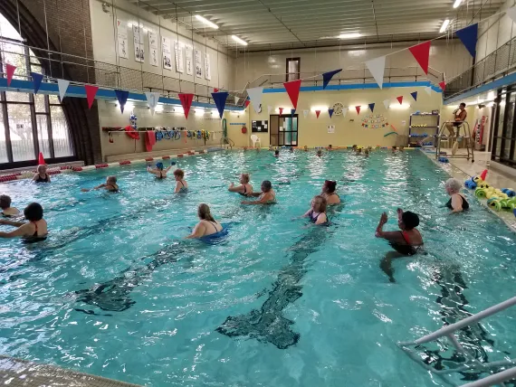 Group Exercise Classes "in water"